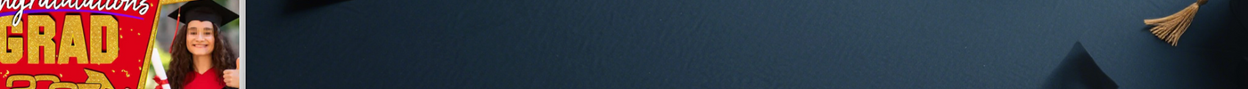 【UUBAO】Customizable Photos and Names: The Perfect 2025 Graduation Banner