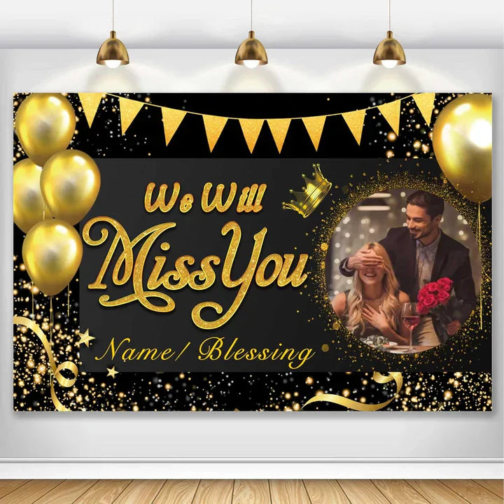 【UUBAO】Customizable “We Will Miss You” Banners: The Perfect Touch for Your Farewell Party