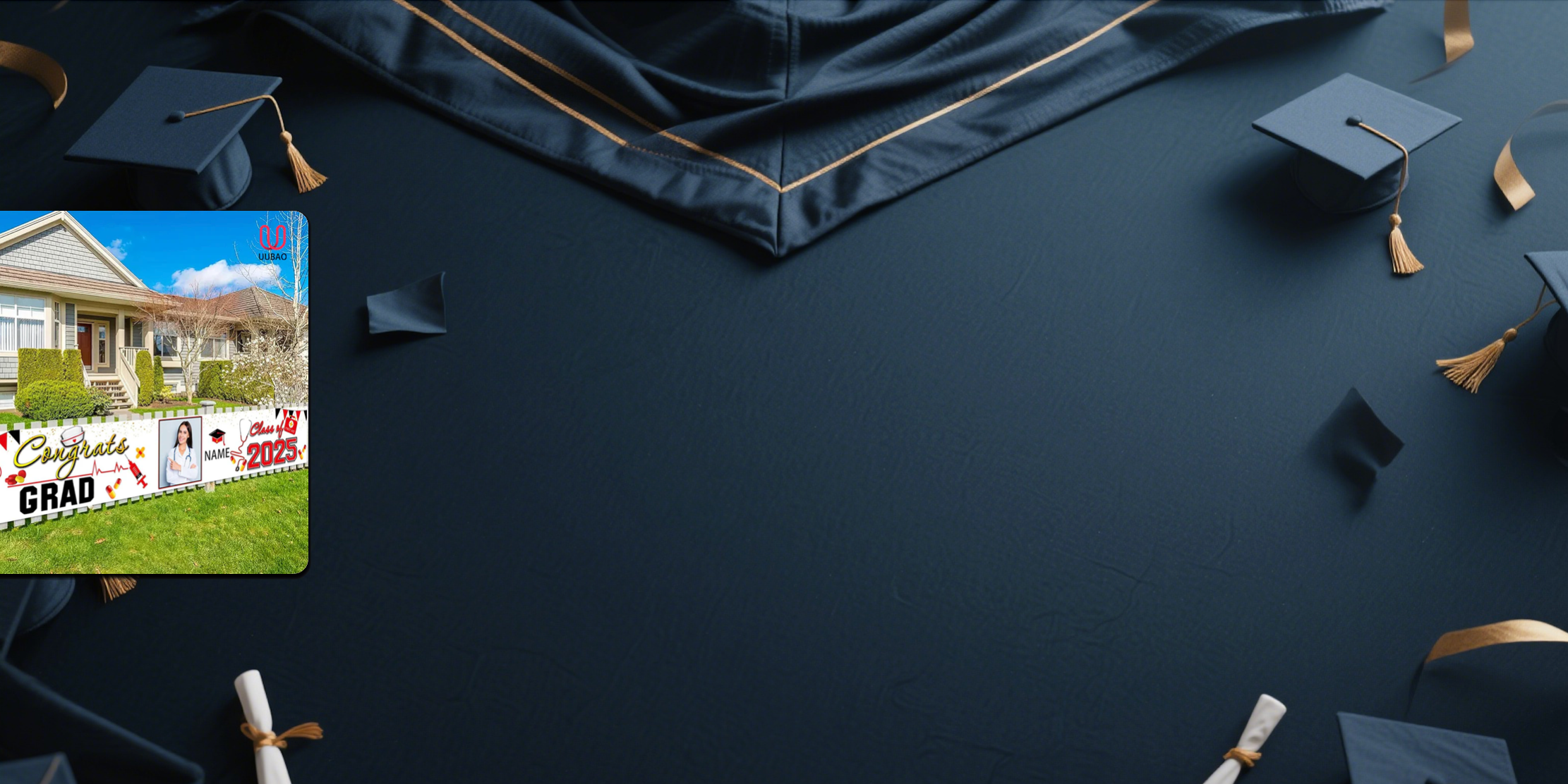 【UUBAO】Customizable Graduation Banners 2025: Add a Personal Touch to Your Graduation Celebration