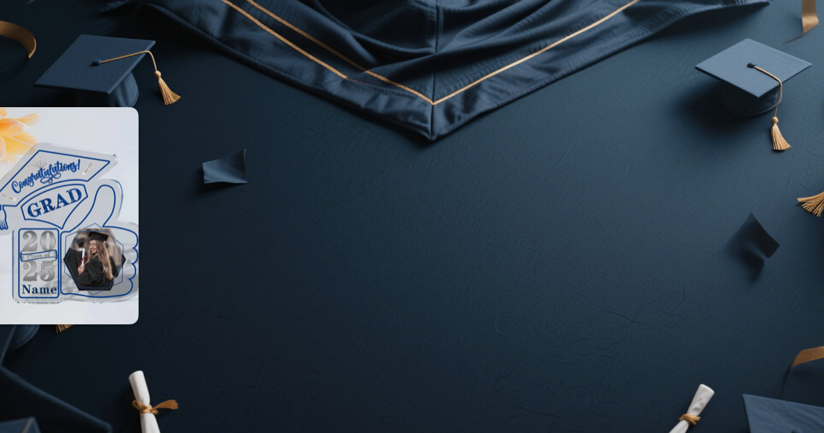 【UUBAO】Personalized 2025 Graduation Acrylic Plaques: A Cherished Keepsake for Your Special Day