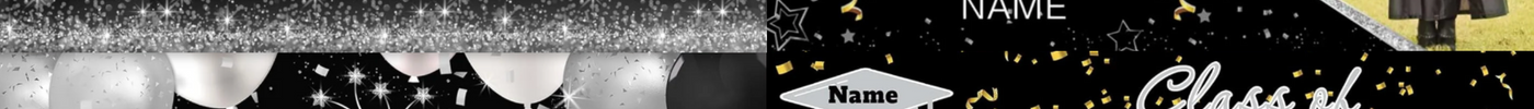 Personalized Graduation Banners for the Class of 2025: Add Photos and Names for a Memorable Celebration!