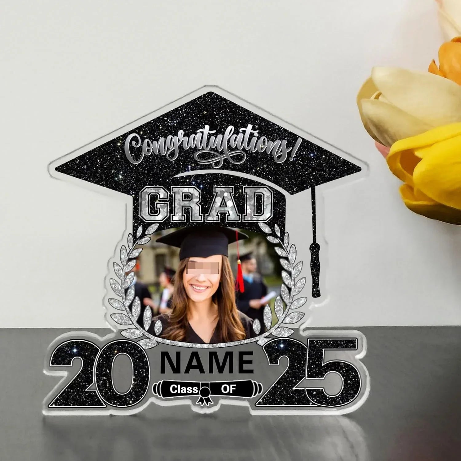 【UUBAO】2025 Customizable Graduation Acrylic Plaque: A Personalized Keepsake for Your Big Day
