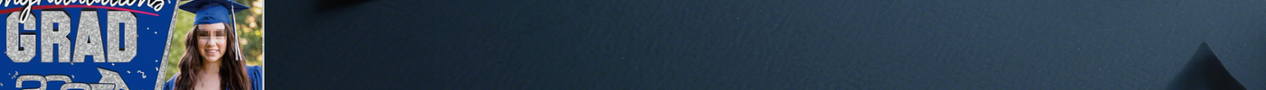 【UUBAO】Customizable 2025 Graduation Banners: Add Photos and Names for a Unique Celebration!