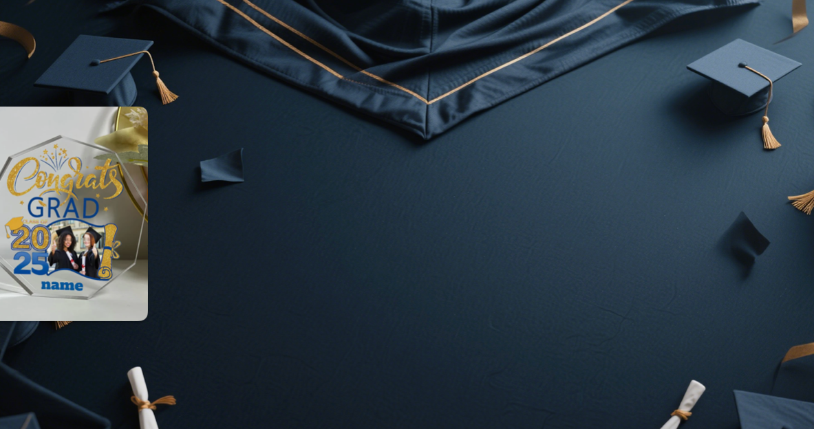 【UUBAO】Personalized 2025 Graduation Acrylic Plaques: A Cherished Keepsake for Every Graduate