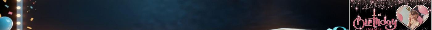 【UUBAO】Customizable Name & Photo Birthday Banners: The Perfect Party Decoration