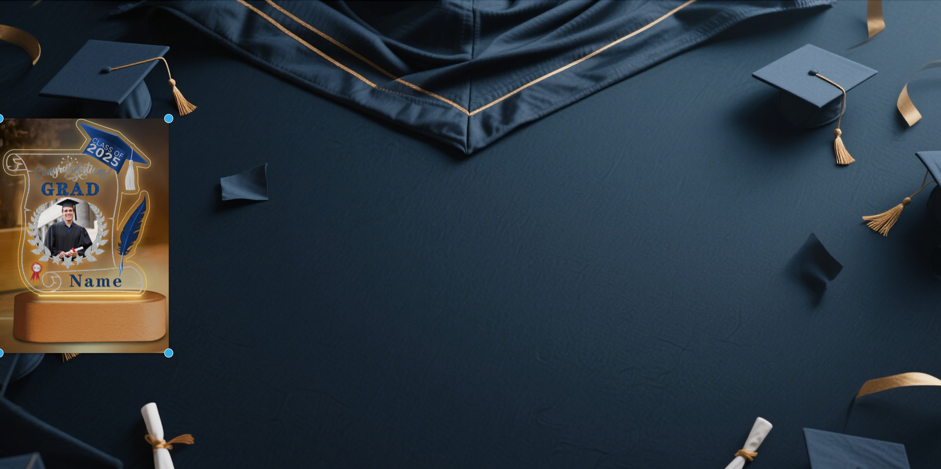 Unveiling the Perfect 2025 Graduation Keepsake: Customizable Photo & Name Night Light