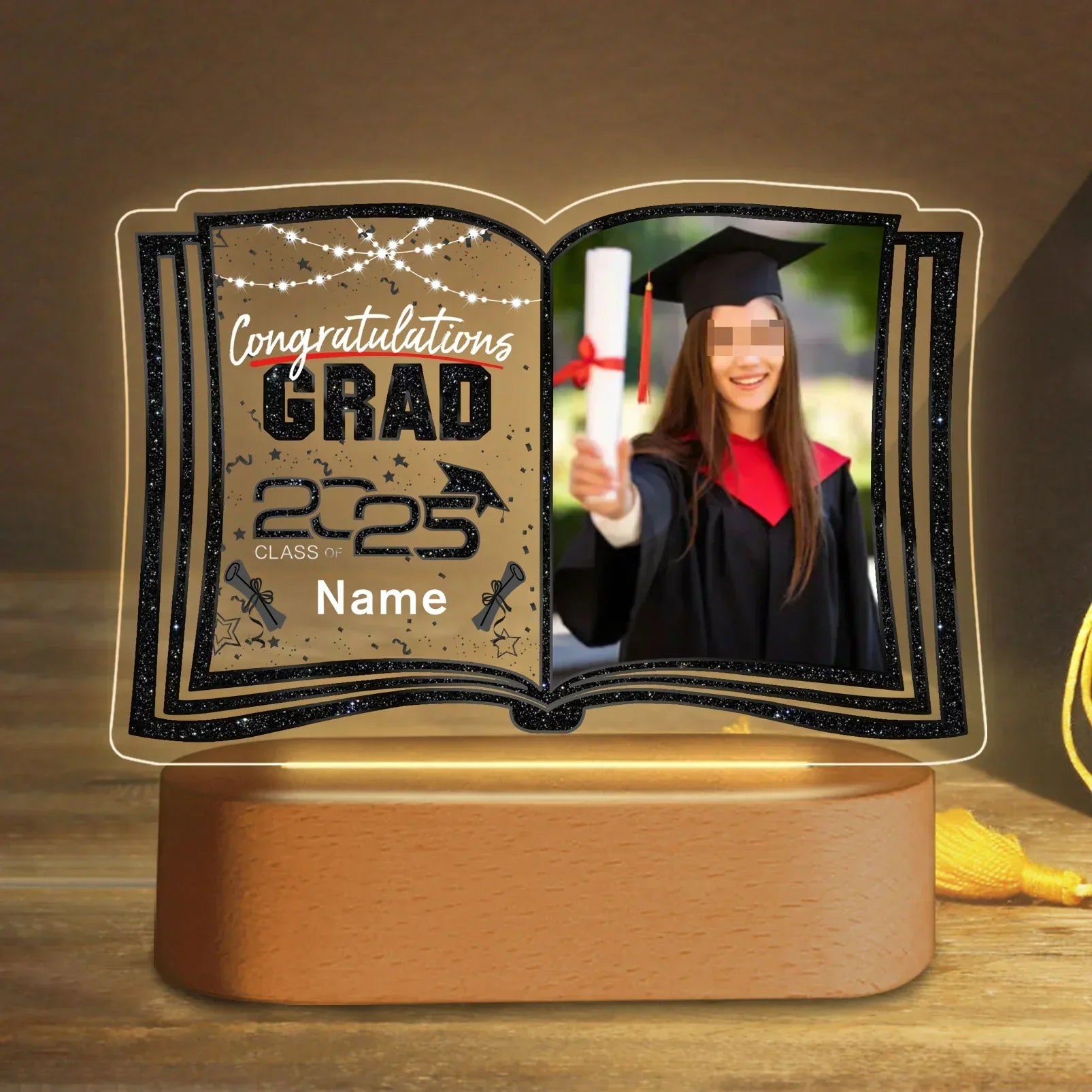 【UUBAO】Shine a Light on Graduation Memories: The 2025 Custom Photo & Name LED Night Light