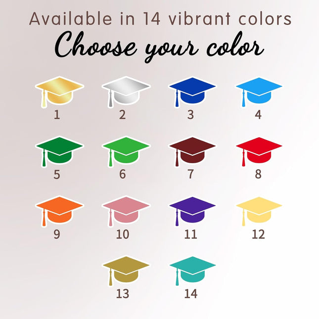 UUBAO Custom Graduation Party Decorations Personalization Banner Class of 2025 Backdrop (Orange）